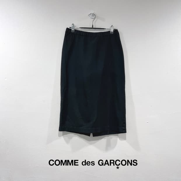 COMME des GARCONS 꼼데가르송 블랙 스커트 S