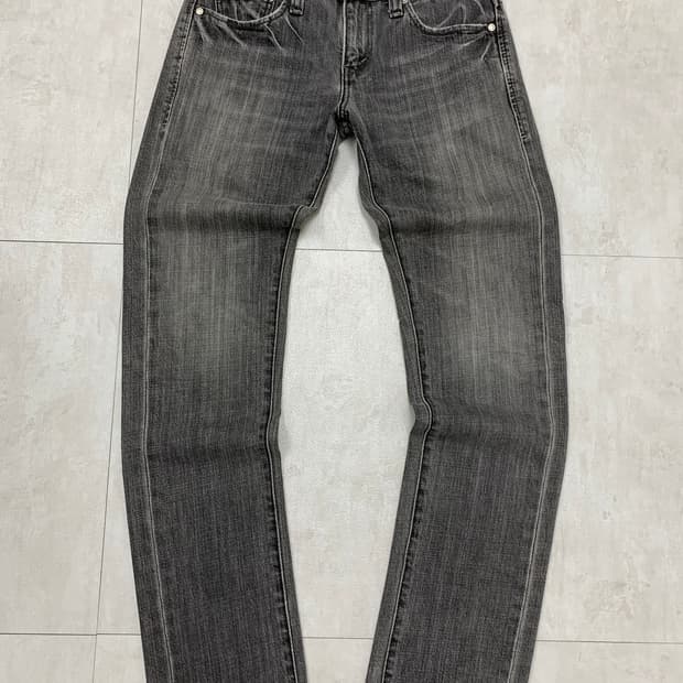 리바이스 511 흑청 데님 팬츠 #690