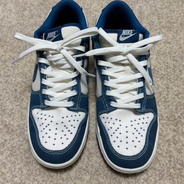 나이키 덩크 로우 레트로se 인더스트리얼 블루 270