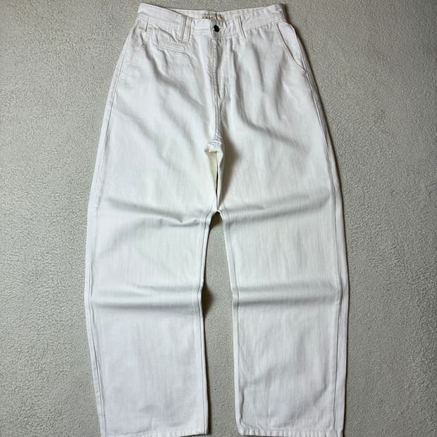 노운 NOUN 22FW 화이트 데님 팬츠 PN7911