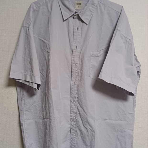어나더오피스 Huge Garment Shirt Dove Gray 컬러 0