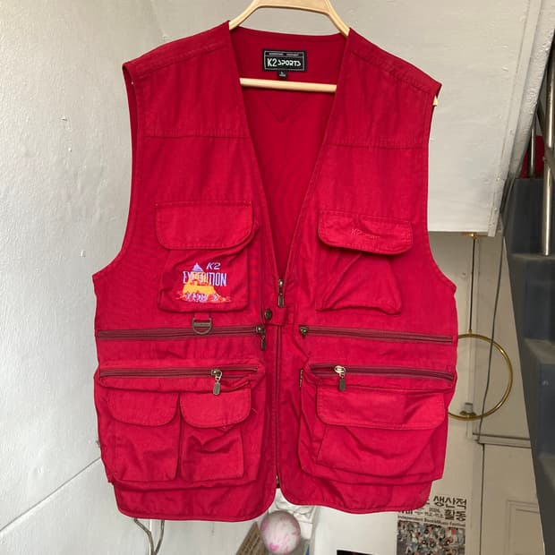 K2 멀티 포켓 베스트 조끼