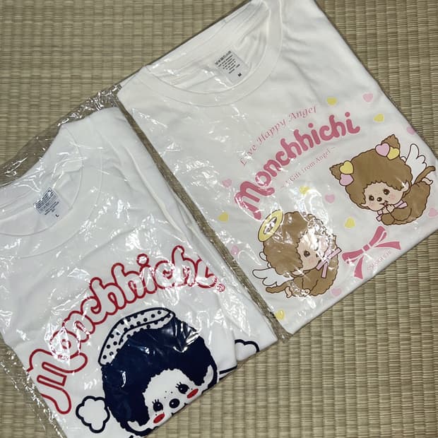 monchhichi 온천 몬치치 반팔티L