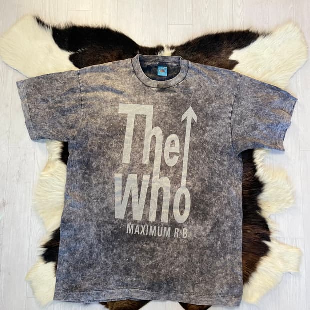 The Who 더 후 Maximum R&B 오버디이 티셔츠