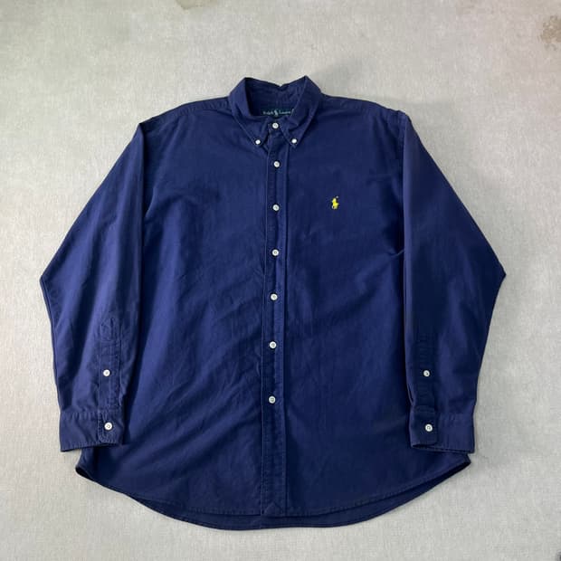 105 폴로랄프로렌 코튼 네이비 셔츠
