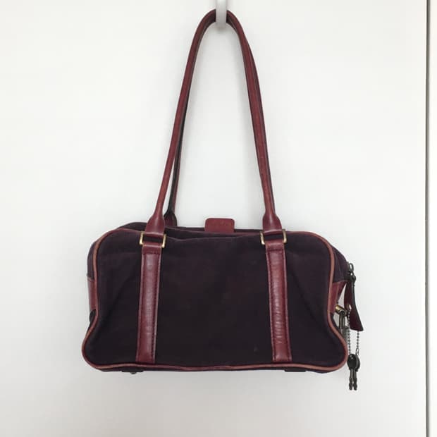 Anes B burgundy bag