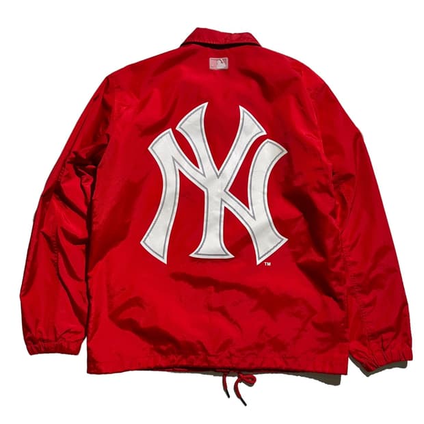 MLB 뉴욕 양키즈 NY 빅로고 코치 자켓
