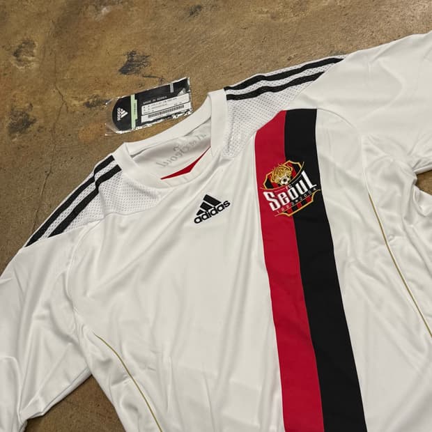 [정품/95] 아디다스 FC서울 2004 유니폼 화이트 b15