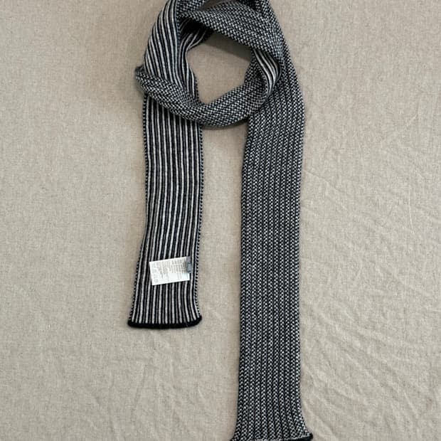 요지야마모토 뿌르옴므 00s 하운즈투스 울 머플러