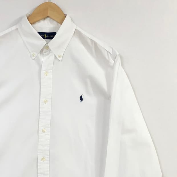 L 폴로 새상품급 화이트 셔츠