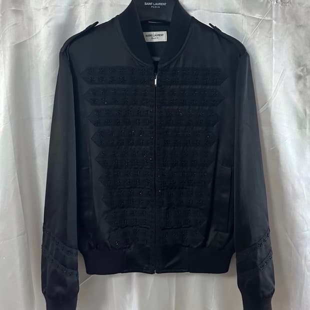 생로랑 20ss 나폴레옹 봄버 자켓