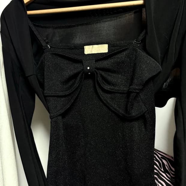 갸루 캐미솔 리본 나시 & 볼레로 세트 세실맥비 베이비메탈클럽 마즈 