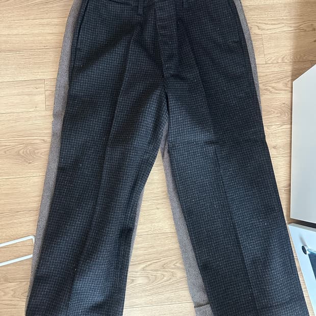 타임원클로딩 엣라코 하운드 투스 울바지 36