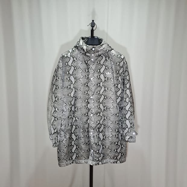 (택포) 아디다스 x Hyke python skin 후드 자켓 B538