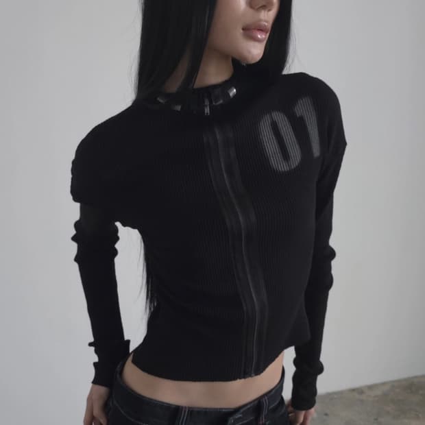 DOGMAEHKS BICYCLE TOP LONG SLEEVE BLACK