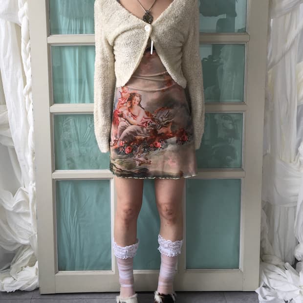 Knit cardigan