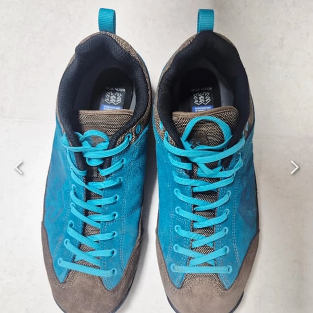 코오롱 엑소 스웨이드 트레킹 스니커즈