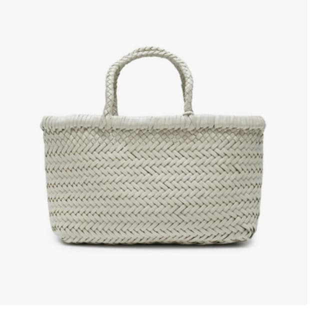 드래곤디퓨전 미니 플랫 고라 펄 토트백