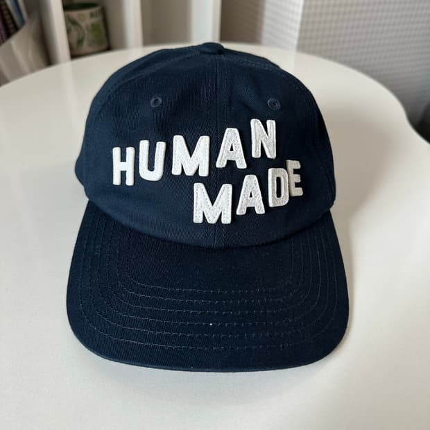 휴먼메이드 6 패널 트윌 캡 네이비