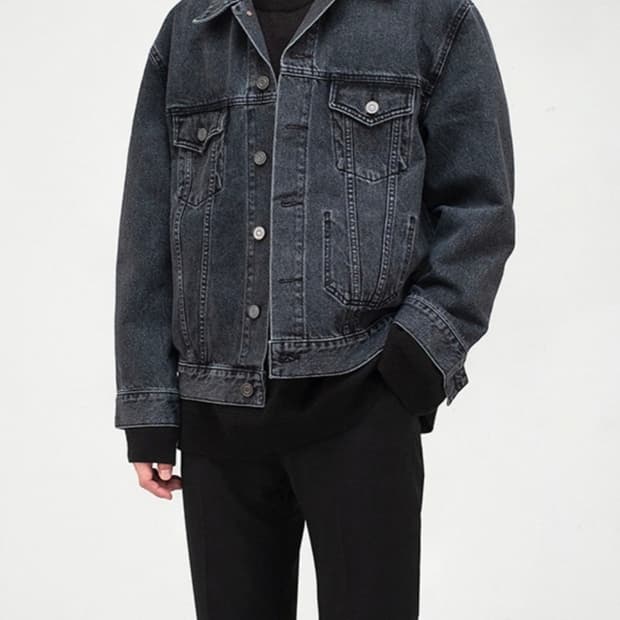 브랜디드 / 2001 DENIM WASH. JACKET / XL