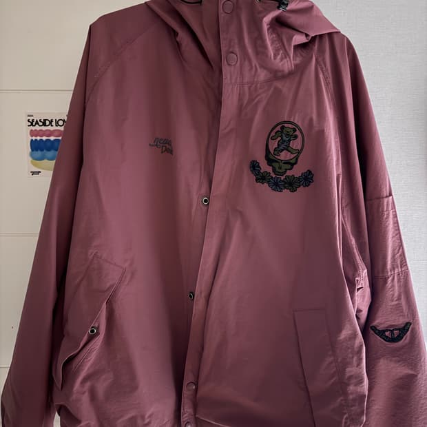 디스이드네버댓 그레이트풀데드 바람막이 L