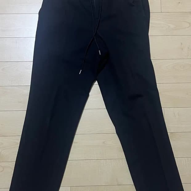 리버클래시 밴딩 슬랙스 블랙