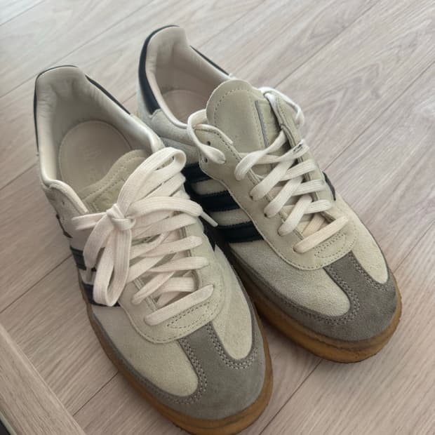 아디다스 삼바 클락스 로니 피그 흰검 265 