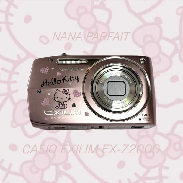 헬로키티 한정판💖✨ 카시오 엑슬림 ex-z2000