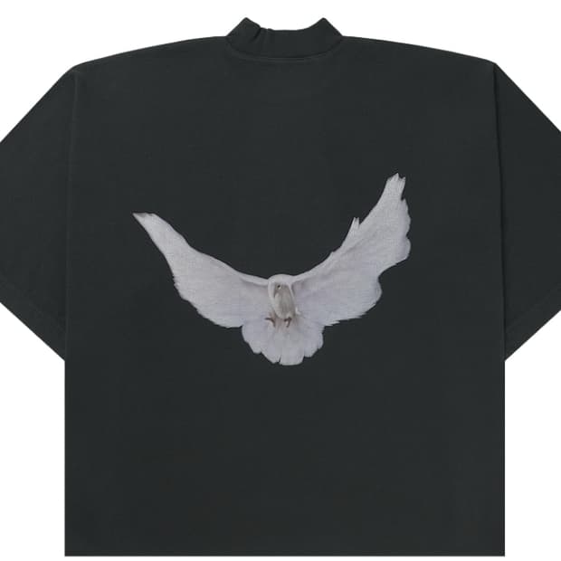 이지 갭 발렌 도브 노 심 티셔츠 M