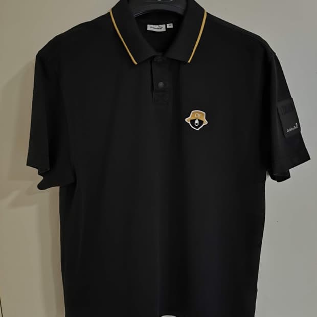 M 골든베어 카라넥 티셔츠 골프웨어