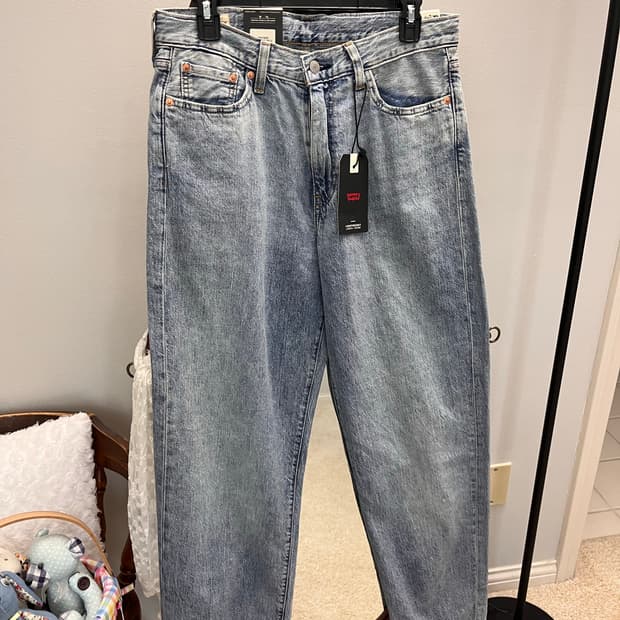 [새상품] 리바이스 568 30*32 린넨+ 데님, 여름 청바지 끝판왕