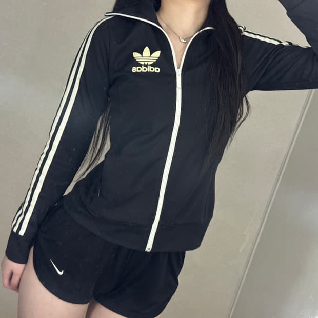 아디다스 불꽃 파이어버드 빅 로고 유로파 트랙탑져지