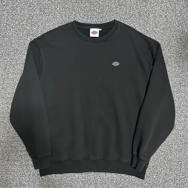 (XL) 디키즈 블랙 맨투맨