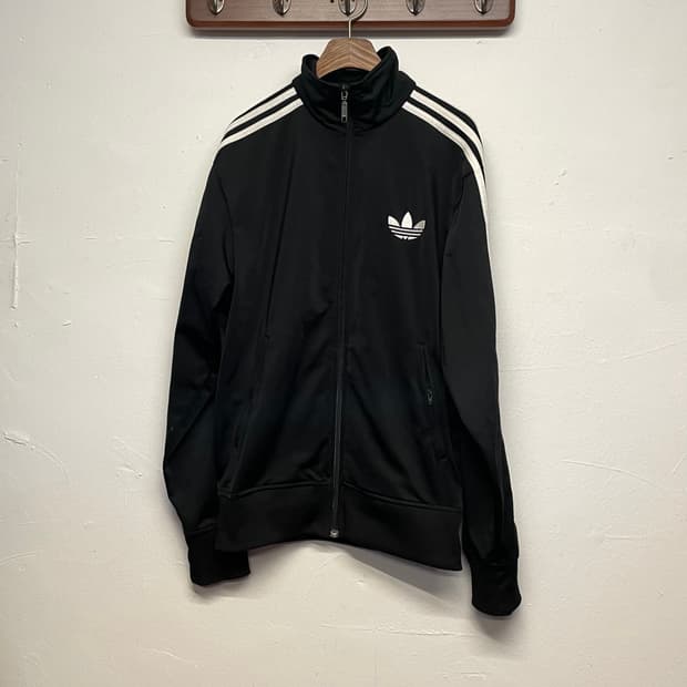 아디다스 파이어버드 블랙 져지 자켓  