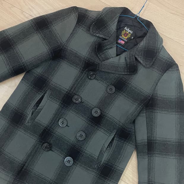 Schott 체크 피코트