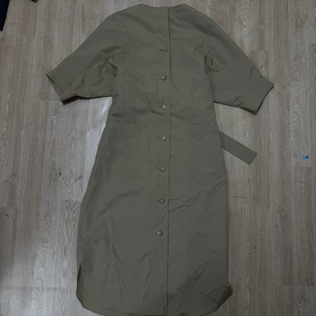 구호 KUHO 여성 클래식 셔츠 트렌치코트 