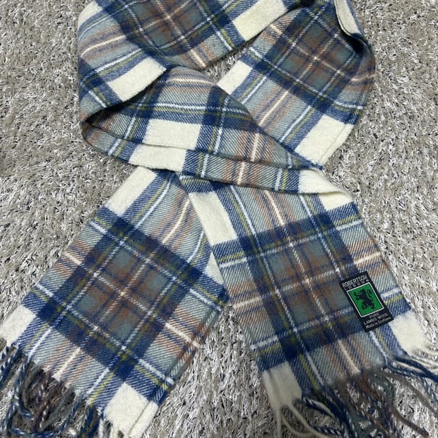 스코틀랜드제 램스울 100프로 로버트슨런던 목도리