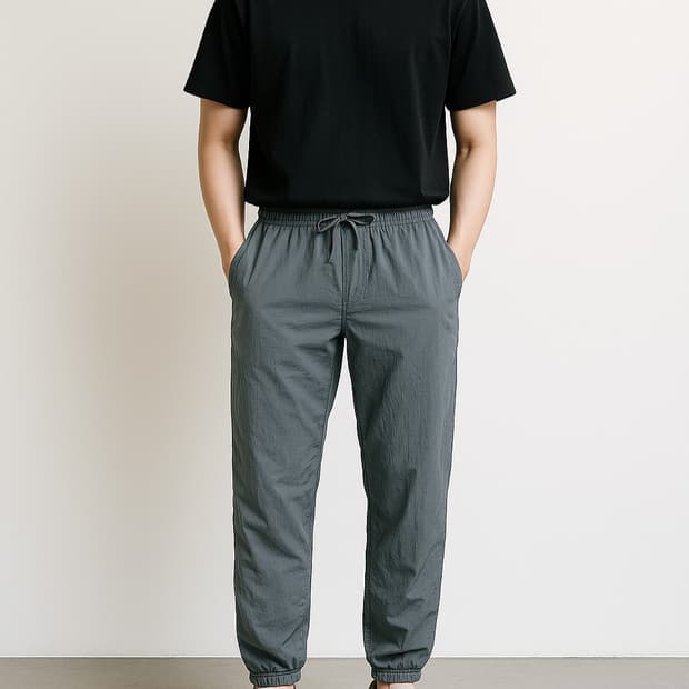 어반디타입 차콜 조거팬츠_XL