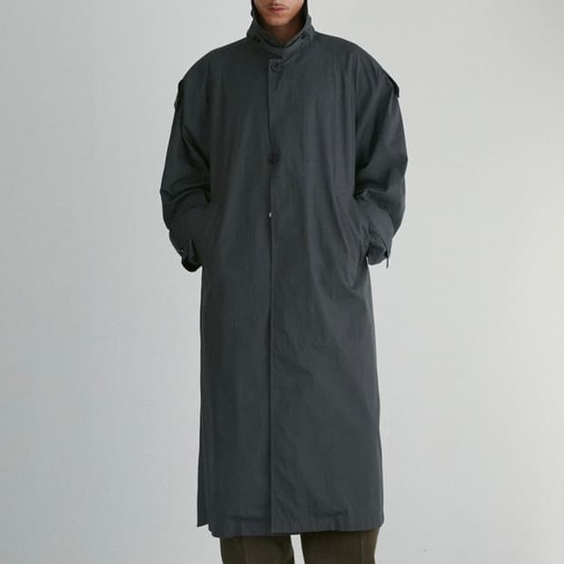 렉토 잭로버 트렌치코트 차콜 2사이즈