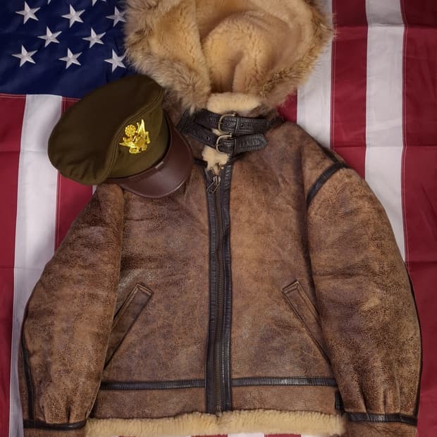 90's 미공군 B-3 TYPE 리얼레더 항공폭격기 무스탕