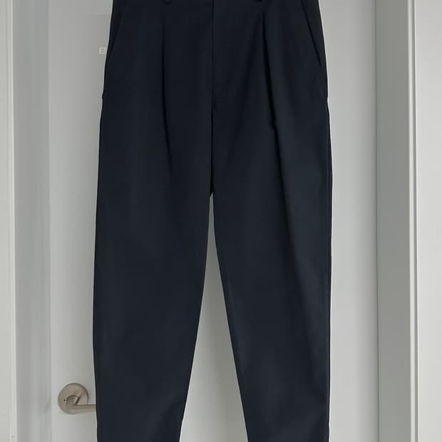 [코스] 남성 네이비 면바지