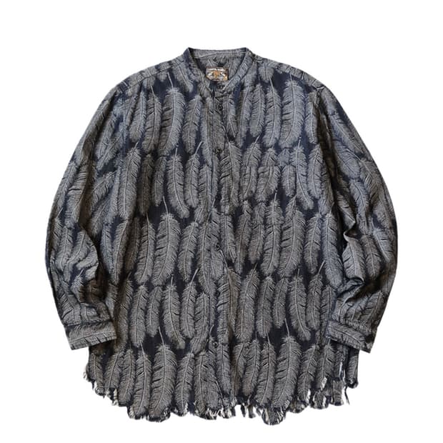 [4]캐피탈 맥파이 데님 스탠드 셔츠