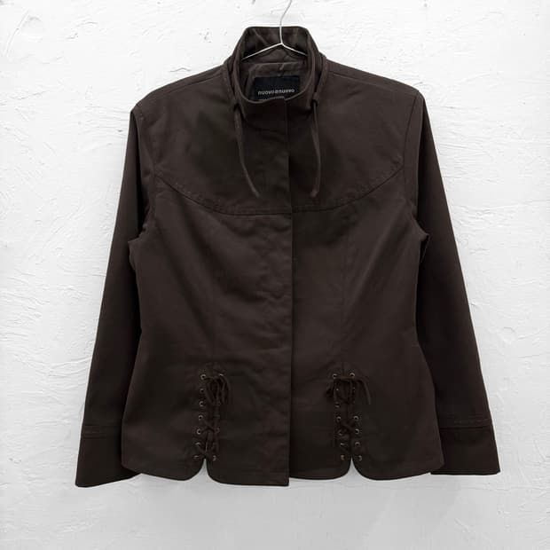 nuovo x nuovo 레이스업 자켓