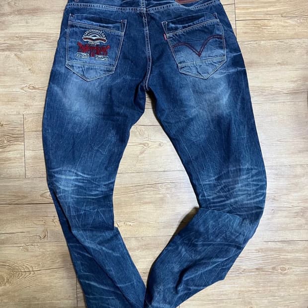 리바이스 LEVIS 505 WASHED JEANS 32