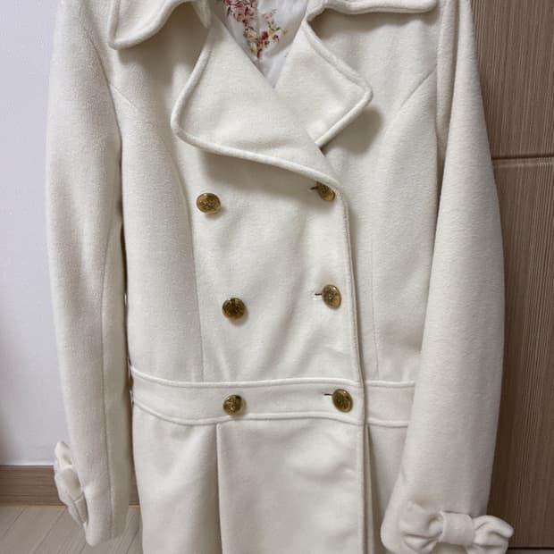 유일매물 리즈리사 갸루 히메갸루 화이트 코트