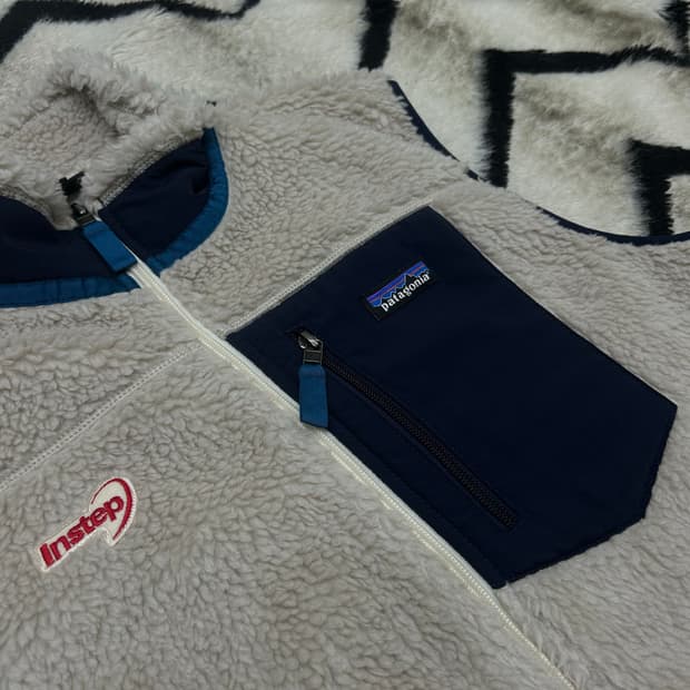 [L]파타고니아 레트로 파일 플리스 조끼/아이보리