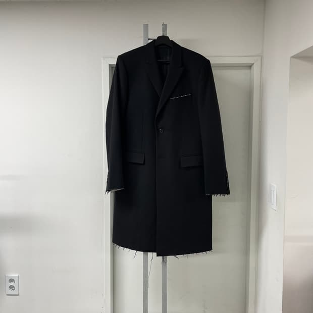 지방시 블랙 코트 50