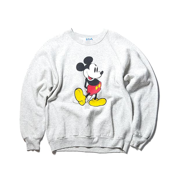 90s USA 빈티지 DISNEY 디즈니 미키마우스 프린팅 스웻셔츠