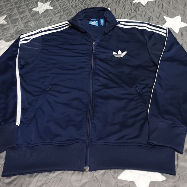 (해외판) 아디다스 파이어버드 오리지널 트랙 탑 집업 네이비 (M)