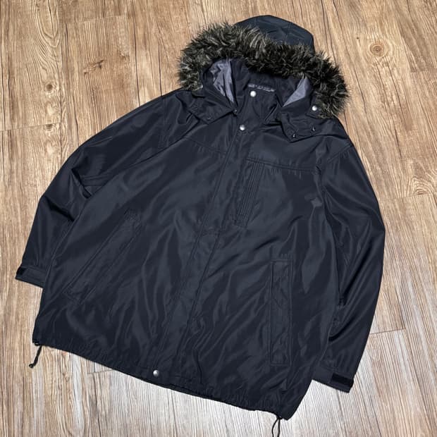 컨버스 퍼 바람막이 점퍼